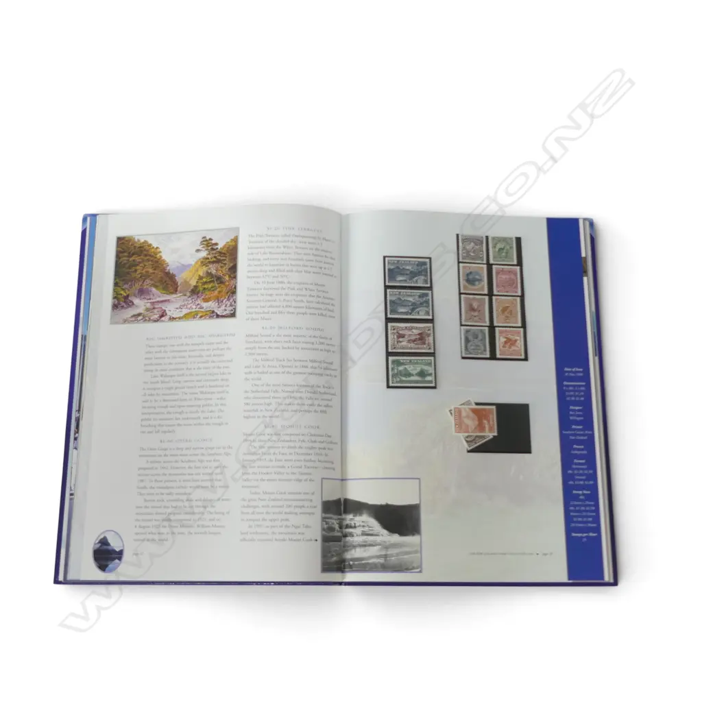 4 'THE NEW ZEALAND STAMP COLLECTION' 1996, 1998, 1999 & 2000 YEAR BOOKS Image 1++