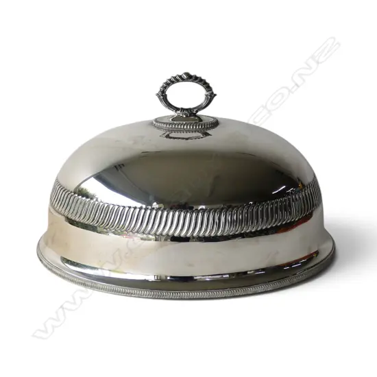 LG SILVER PLATED FOOD DOME W.420mm