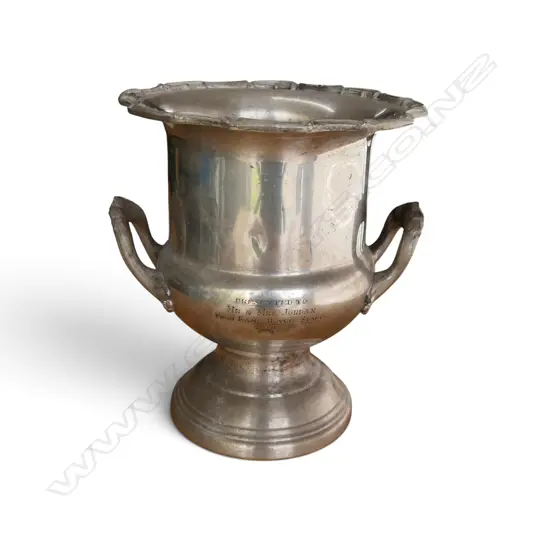 SILVER PLATE CHAMPAGNE BUCKET H.260mm