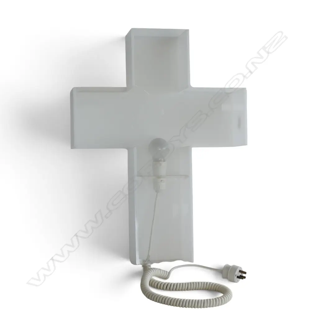 CATHERINE DAVID DESIGNS - KREUZ LAMP IN A CROSS FORM 600 X 450MM (REPAIR) Image 1++