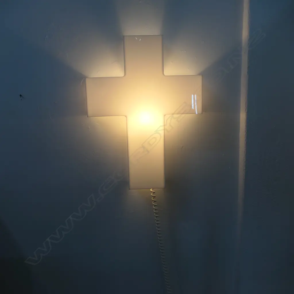 CATHERINE DAVID DESIGNS - KREUZ LAMP IN A CROSS FORM 600 X 450MM (REPAIR) Image 1++