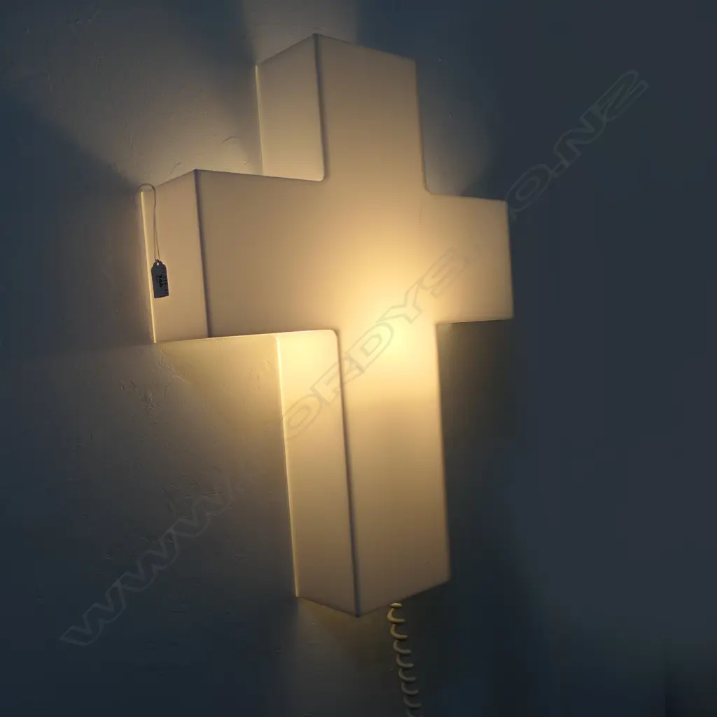 CATHERINE DAVID DESIGNS - KREUZ LAMP IN A CROSS FORM 600 X 450MM (REPAIR) Image 1++