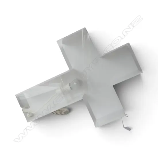 CATHERINE DAVID DESIGNS - KREUZ LAMP IN A CROSS FORM (IN WORKING ORDER) 600 X 450MM