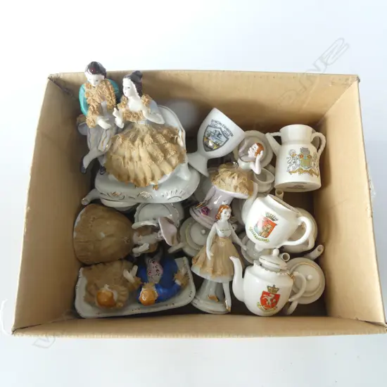 ASST. CHINA; GOSS TEAPOTS ETC