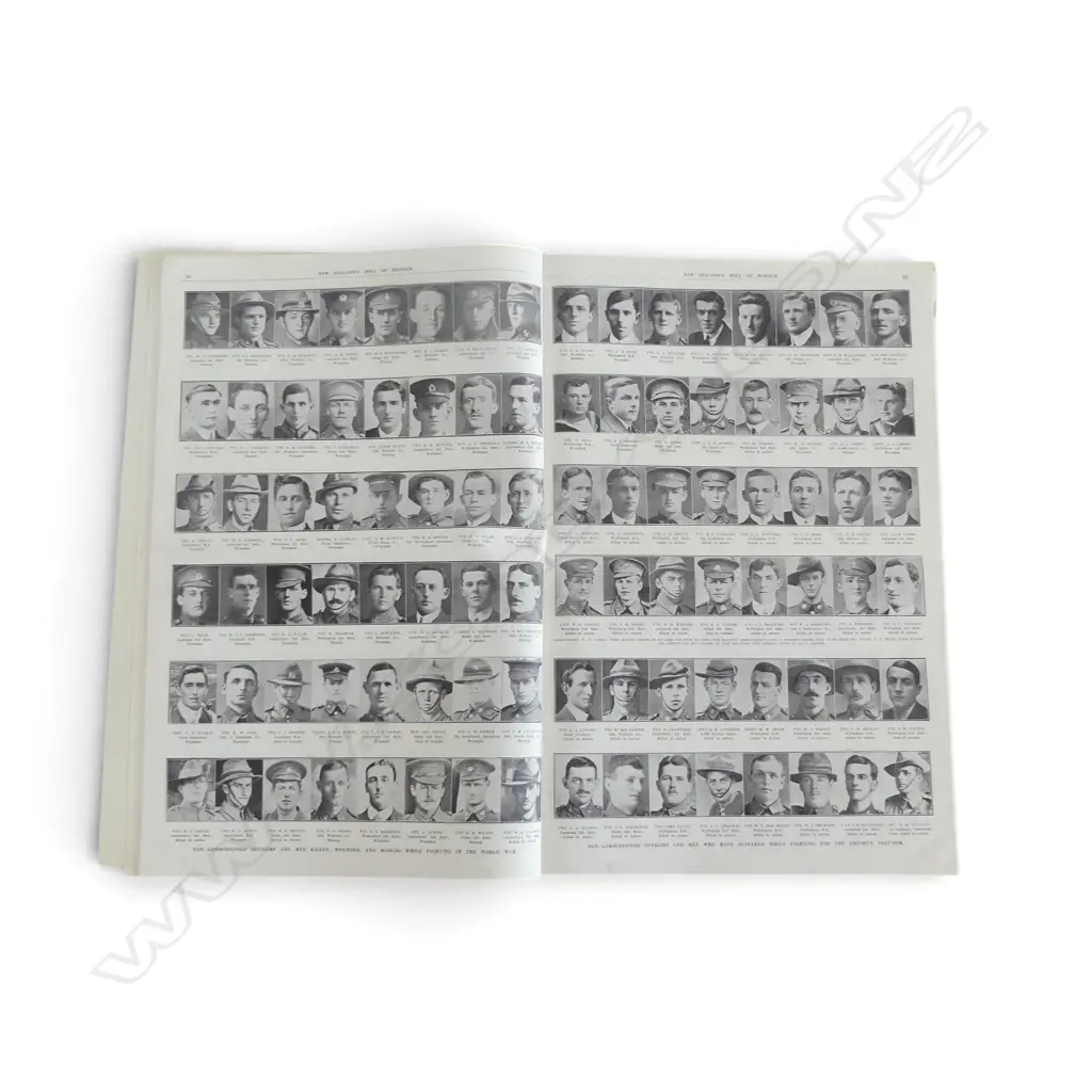 AUCKLAND WEEKLY NEWS BOUND VOLUME NZ ROLL OF HONOUR 1915 Image 1++