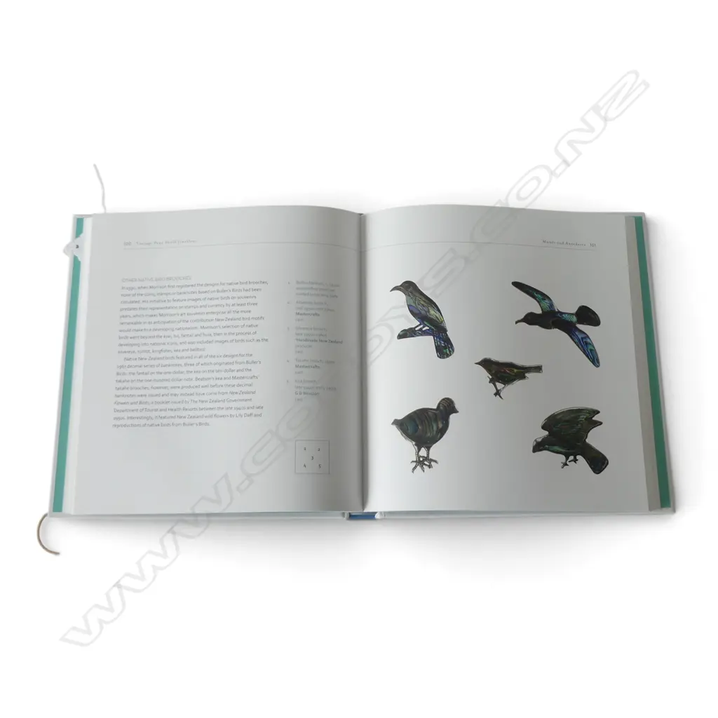 BOOK 'VINTAGE PAUA SHELL JEWELLERY' by ELLY VAN DE WIJDEVEN 2015 Image 1++