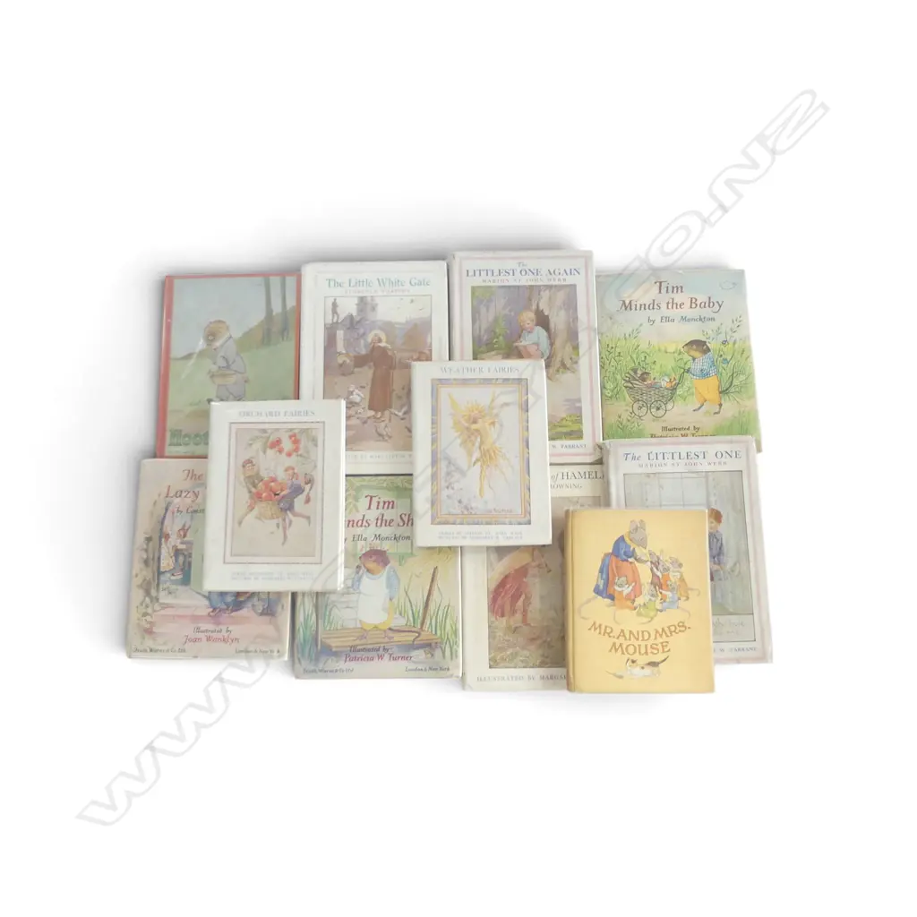 11 SMALL VINTAGE CHILDREN'S BOOKS: Margaret Tarrant + Mr & Mrs Mouse + Orchard Fairies etc Image 1++