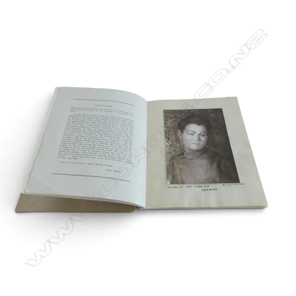 ALICE CARR-TIBBITS/GLORY WARREN ART/POEM BOOKLET Image 1++