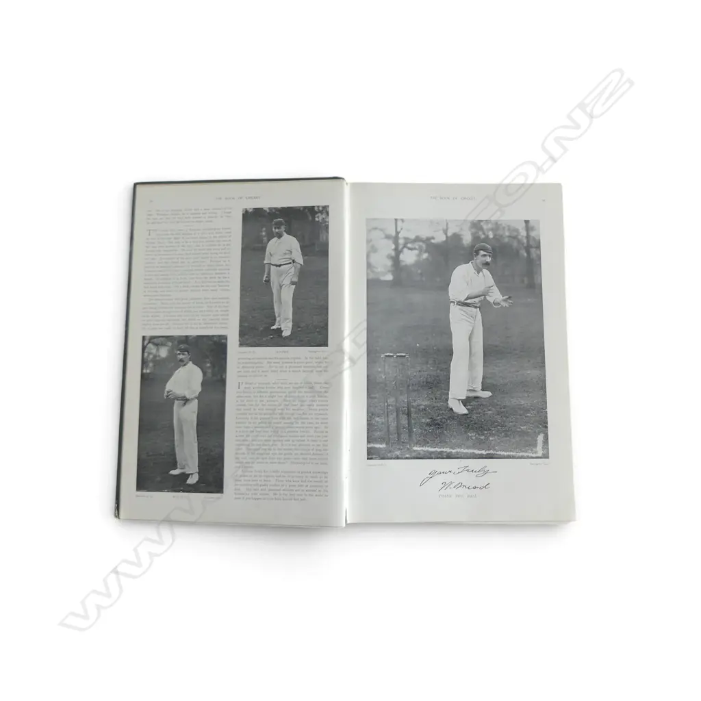 2 ANTIQUE ENGLISH HB CRICKET BOOKS: The Book of Cricket edited by C.B. Fry + Cricket of Today Image 1++