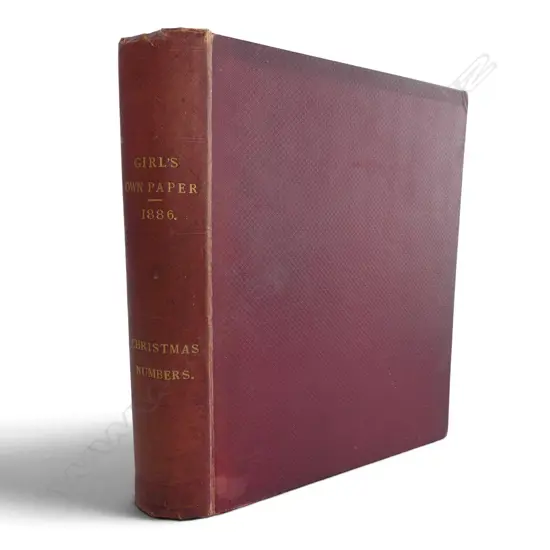 '1886 BOUND VOLUME 'GIRL'S OWN PAPER. CHRISTMAS NUMBERS.'