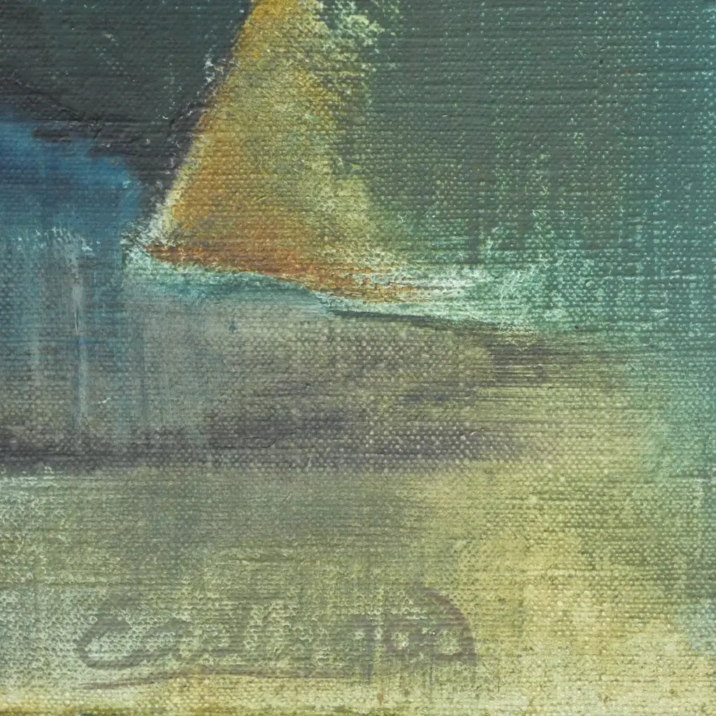 UNDERSEA - OIL SIGNED ÉASTWOOD' 415 X 730MM Image 1++