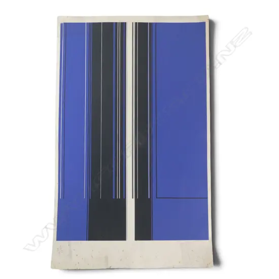 Luc PEIRE (1916-1994)  screenprint in colours 'Auckland' 500 x 310mm. Signed