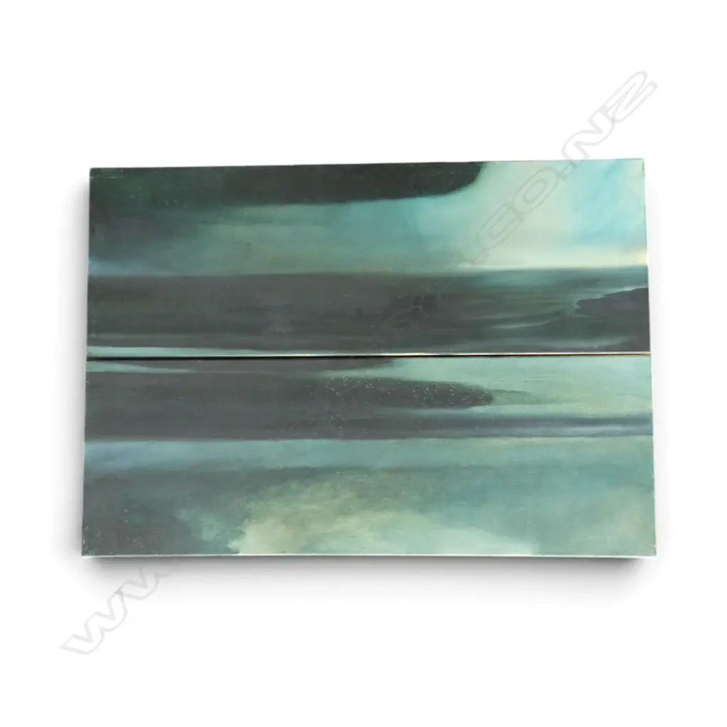 AMANDA WATSON, 'BREATH OF HEAVEN', OIL ON CANVAS (DIPTYCH), 355 X 2040MM Image 1++