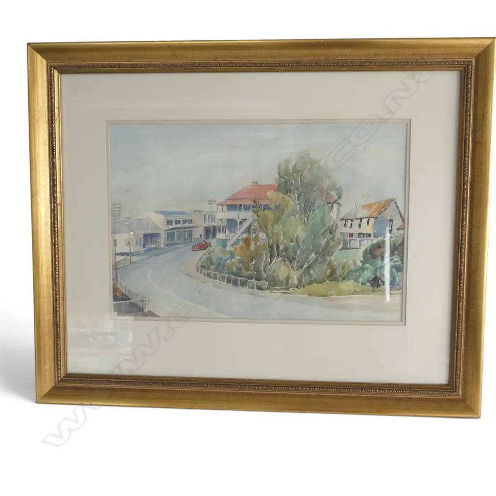 PEGGY SPICER, URBAN SCENE, WC 295x450mm FOXING Image 1++