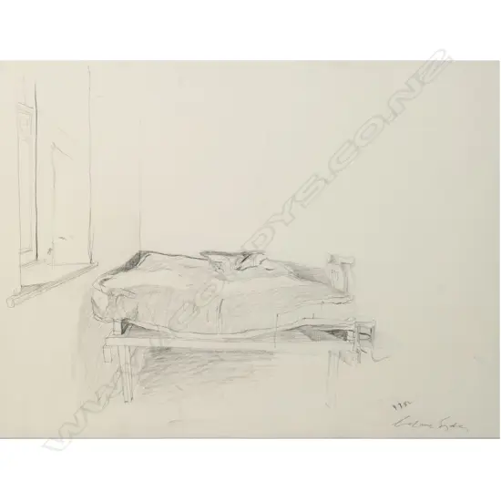 Sir Grahame Sydney (b.1948) ‘Joe 90's’ Bed Bendigo II,