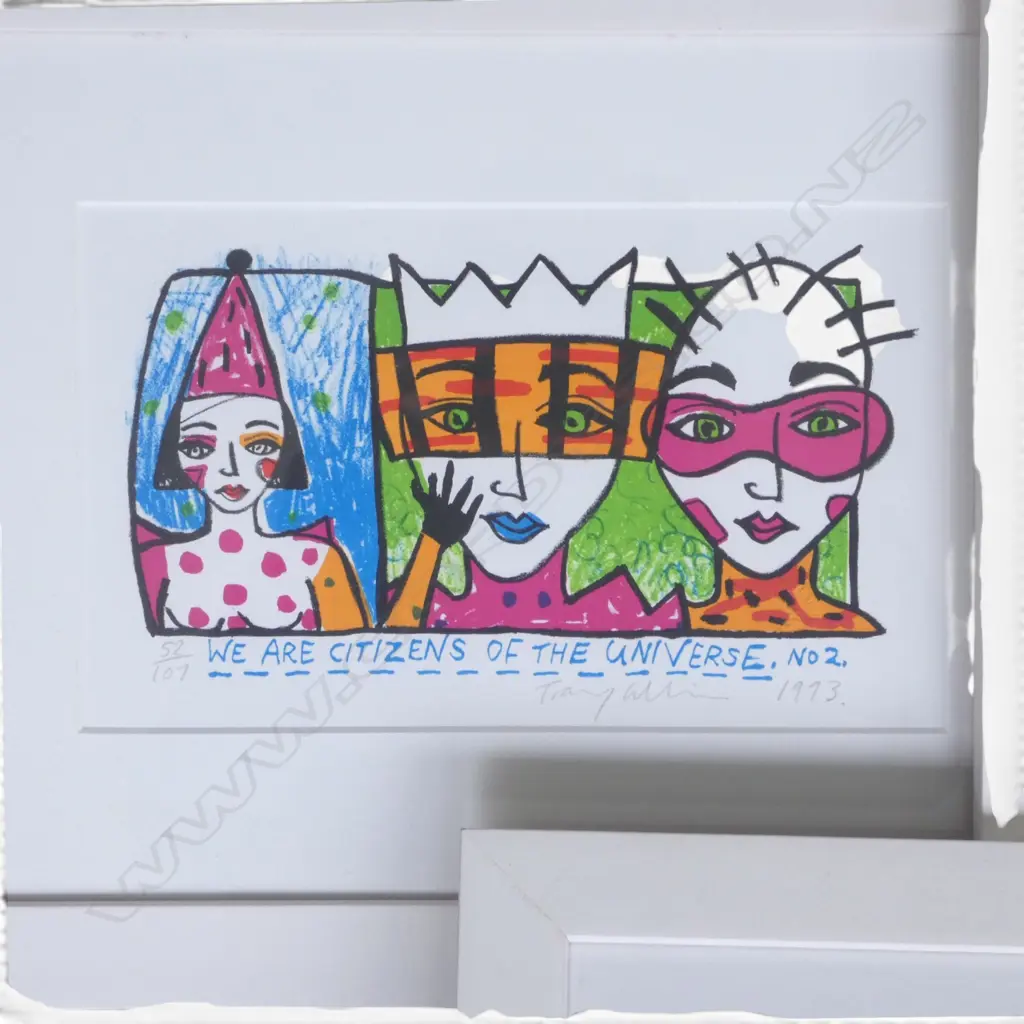 3 EDITIONED MUKA PRINTS Incl. PAMELA WOLFE 230x125mm Image 1++