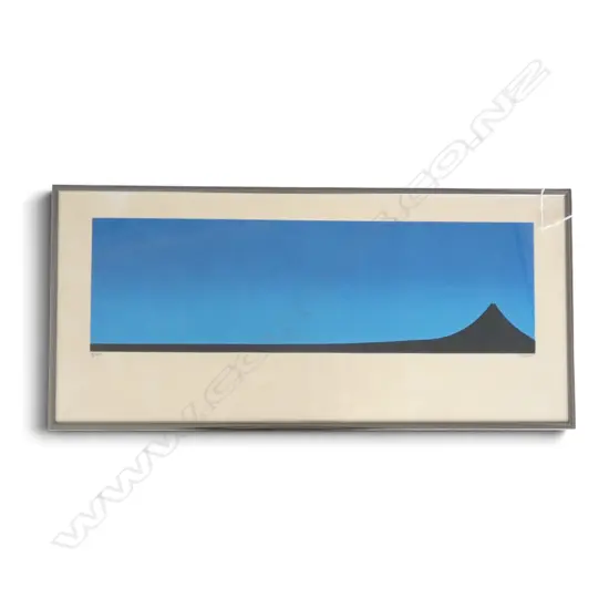 MICHAEL SMITHER PRINT, 9/88 SIGNED & DATED MDS 80 285x635mm