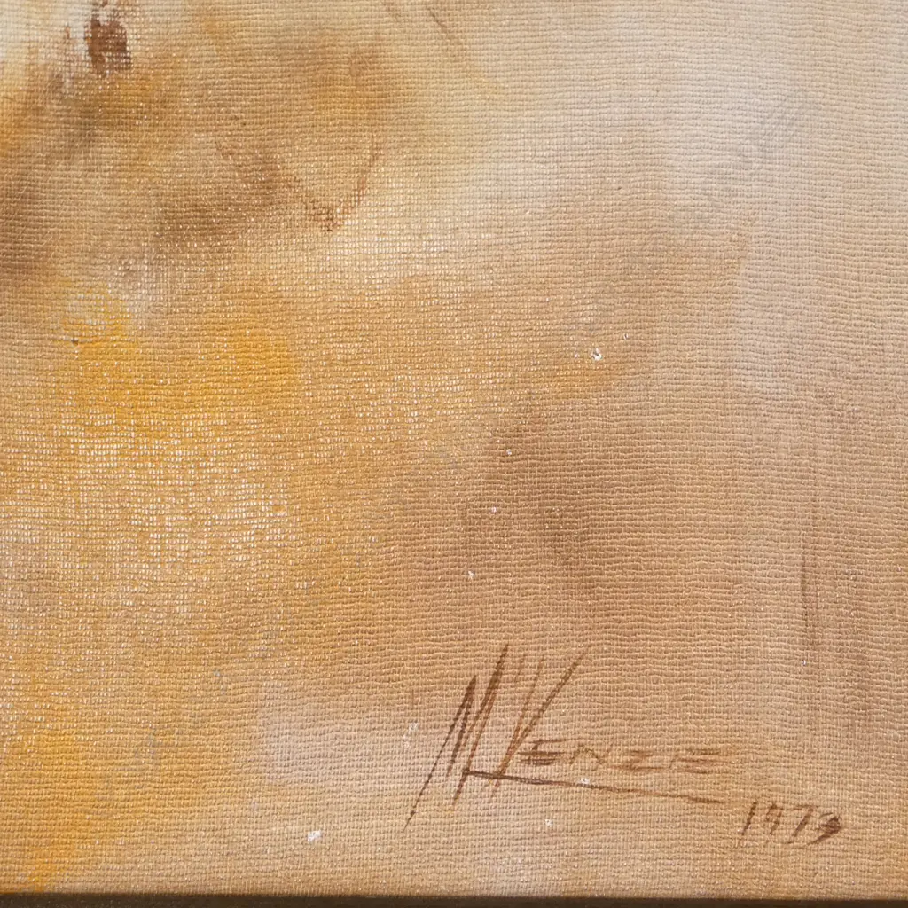 CHARLES MCKENZIE, 'THE  HALLENSTEIN HOMESTEAD', ACRYLIC ON CANVASBOARD, SIGNED, 645 X 850MM Image 1++