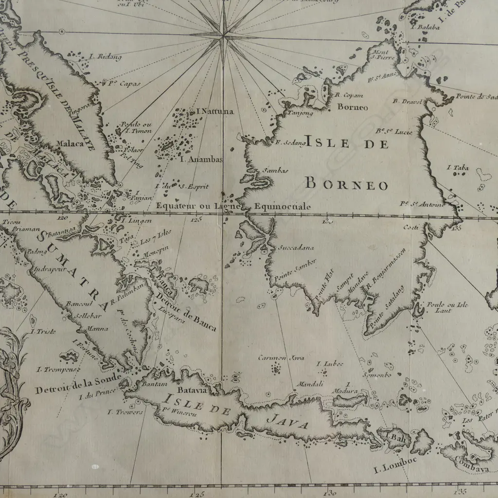 4 ARTWORKS; GREAT WAR CERTIFICATE 310x370mm, 2 ARCHITURAL ENGRAVINGS, MID 18thC FRENCH MAP OF JAVA, SUMATRA & BORNEO Image 1++