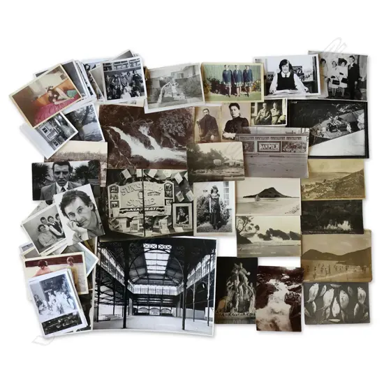 COLLECTION OF EARLY TO MID-20thC PHOTOGRAPHS, POSTCARDS etc
