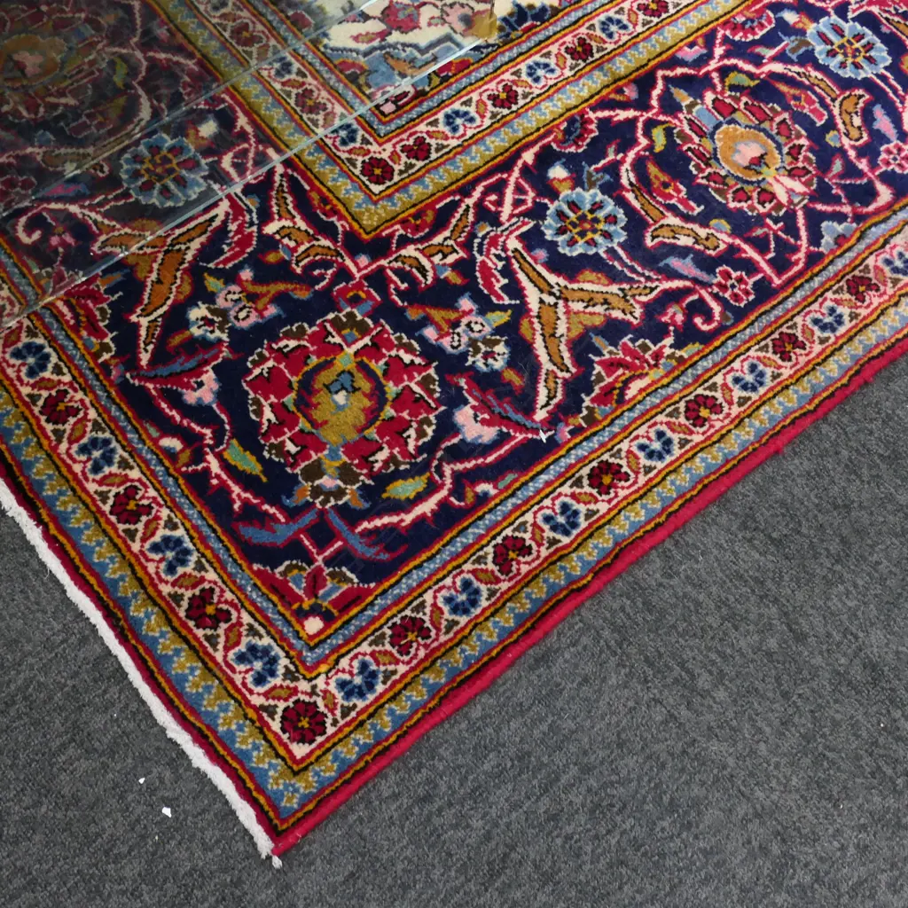 HAND KNOTTED WOOL PILE IRANIAN RUG 3510x2430mm Image 1++