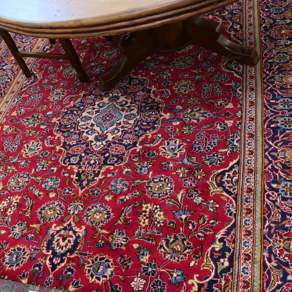 HAND KNOTTED WOOL PILE IRANIAN RUG 3510x2430mm Image 1++