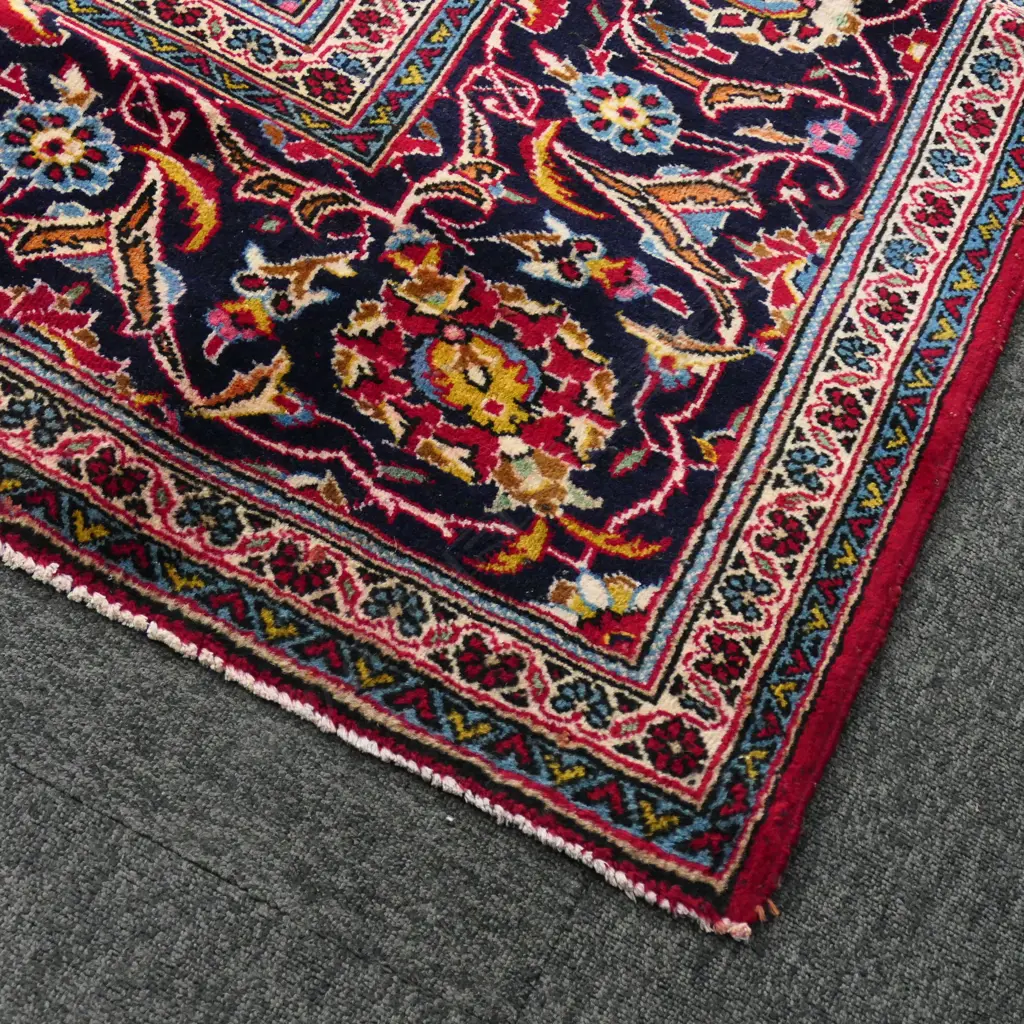 HAND KNOTTED WOOL PILE IRANIAN RUG 3400x2450mm Image 1++