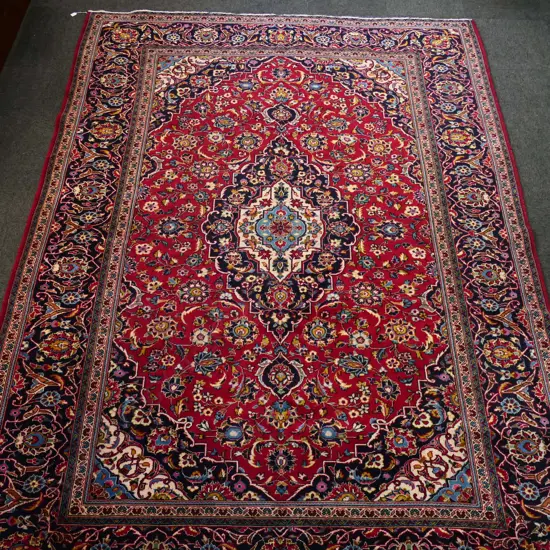 HAND KNOTTED WOOL PILE IRANIAN RUG 3400x2450mm