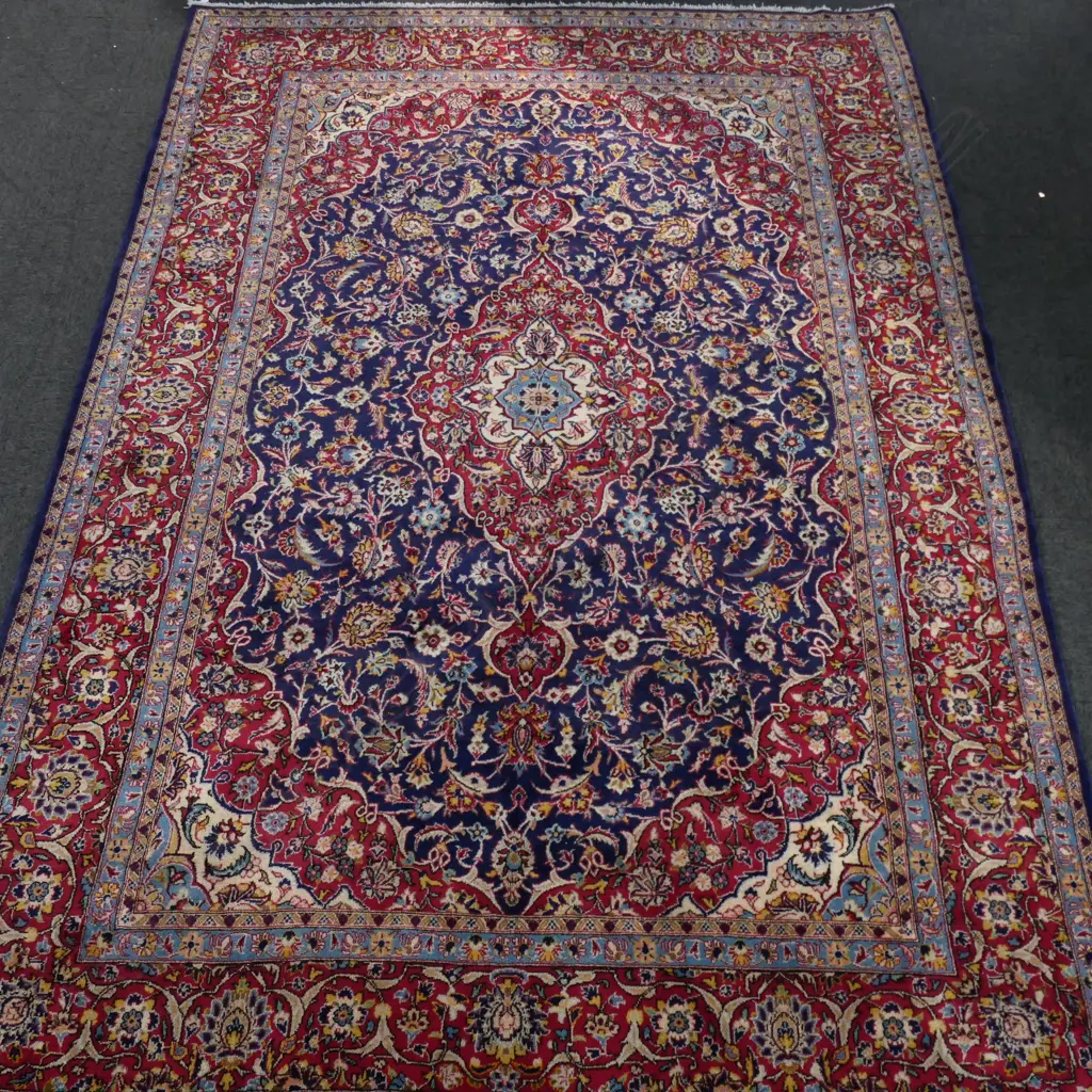 HAND KNOTTED WOOL PILE IRANIAN RUG 3520x2440mm Image 1++