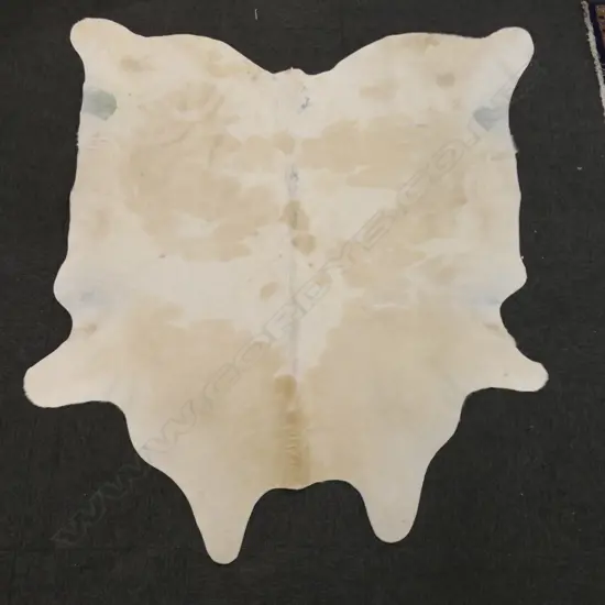 LARGE SANDY TONE COW HIDE MADE IN BRAZIL, SOME SMALL LOSTS, 2000 X 18000MM
