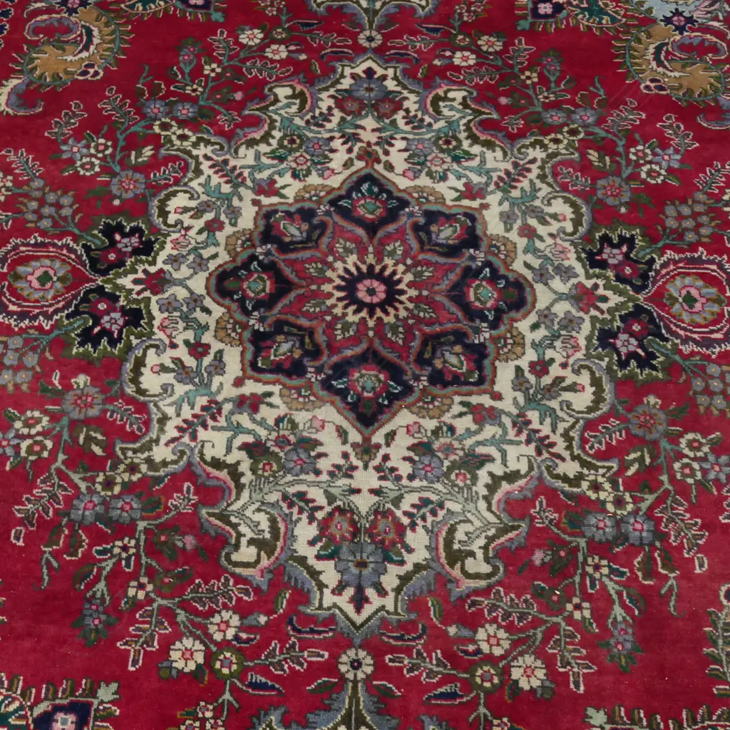 HAND KNOTTED WOOL PILE RUG 3330x2410mm Image 1++