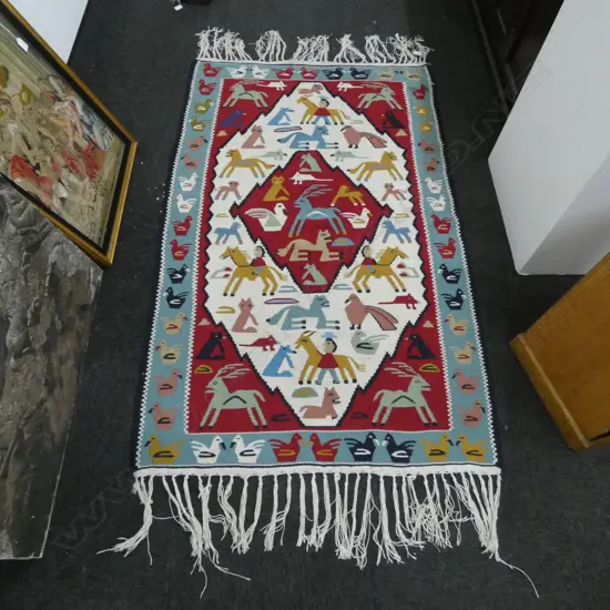 FLAT WEAVE RUG 1650x1010mm