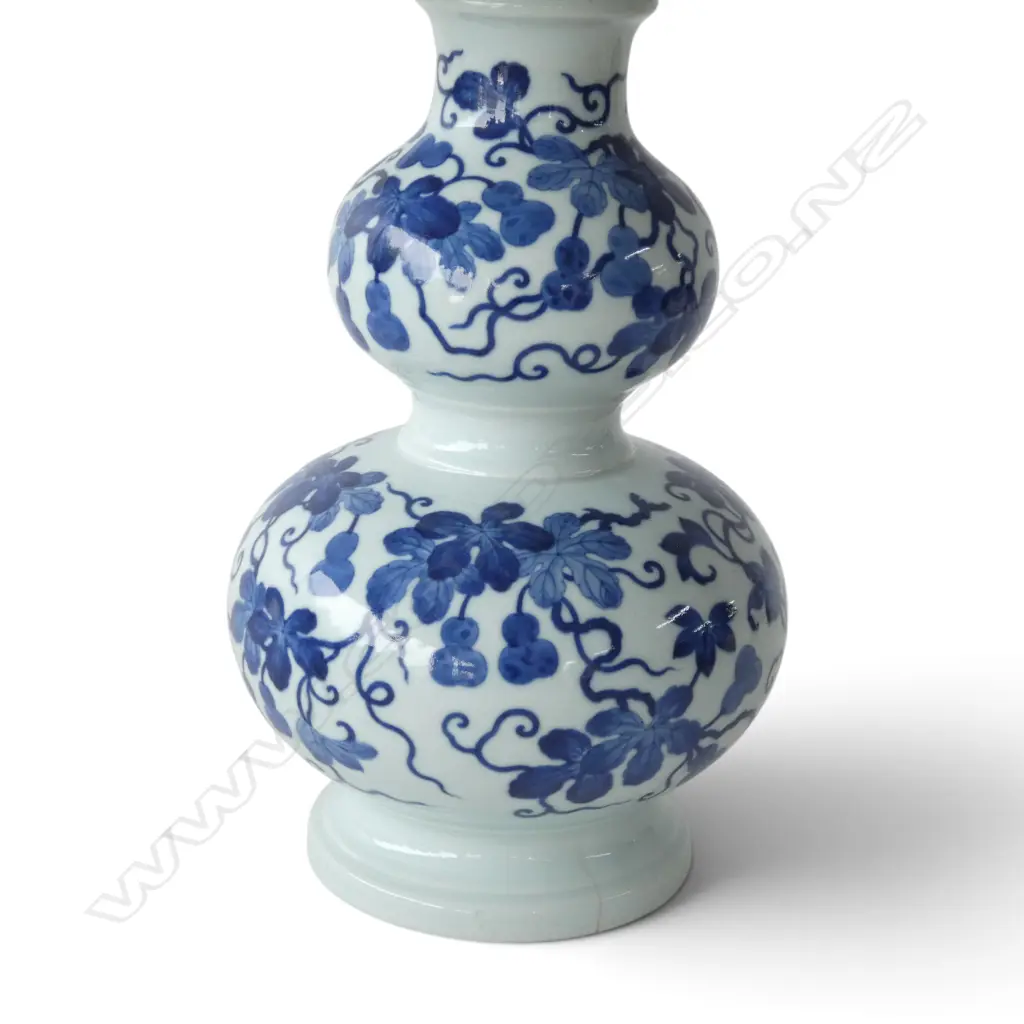 B/W TABLE LAMP hairline crack to base H.540mm Image 1++