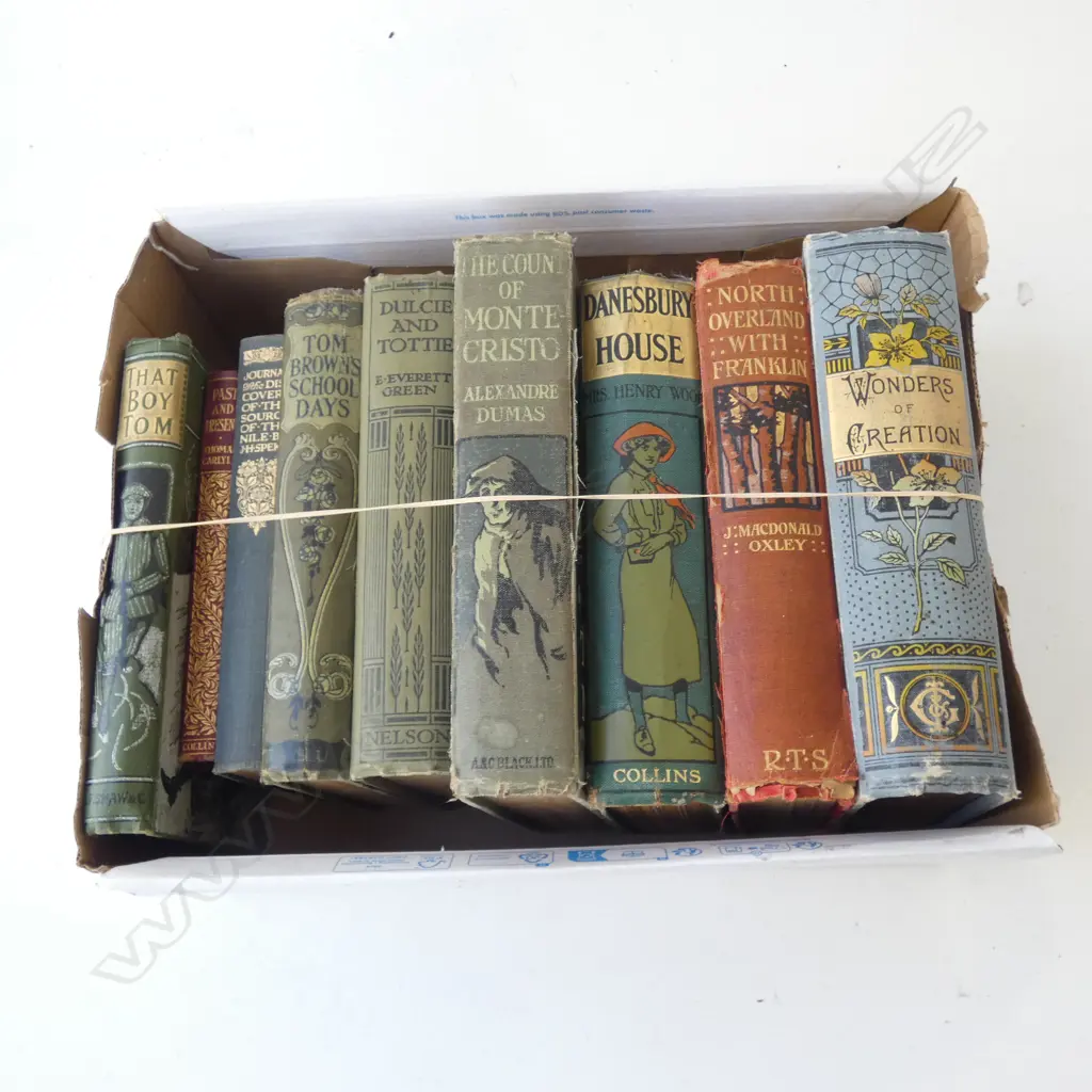 9 ANTIQUE BOOKS Image 1++