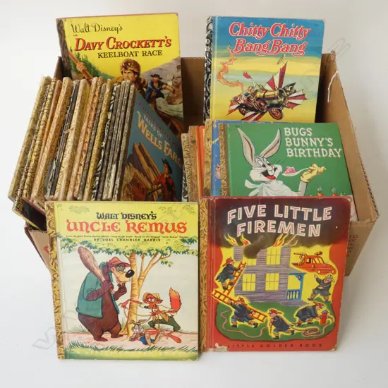 BOX OF GOLDEN BOOKS