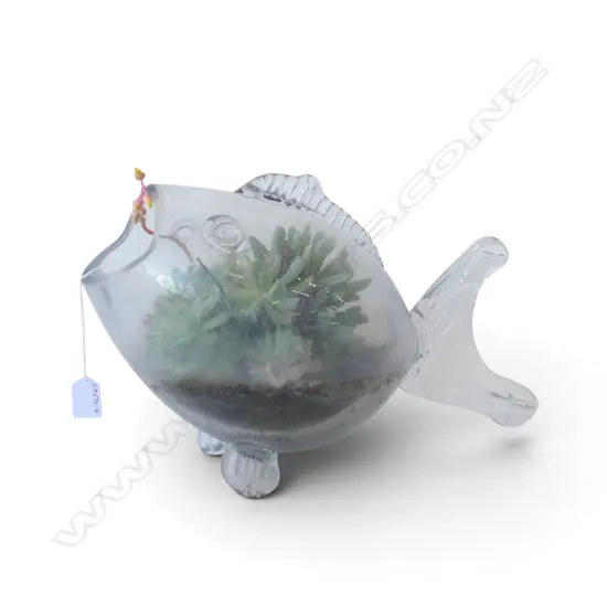 GLASS FISH TERRARIUM  L450MM 
