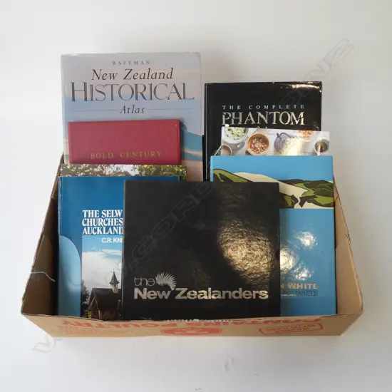 BOX NZ BOOKS various