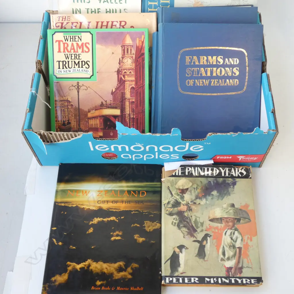 BOX OF NZ BOOKS Image 1++