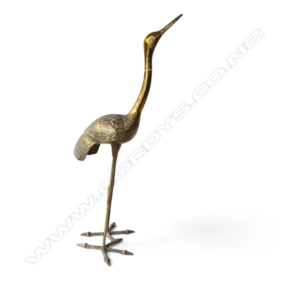 2 BRASS CRANE BIRDS H.820mm Image 1++