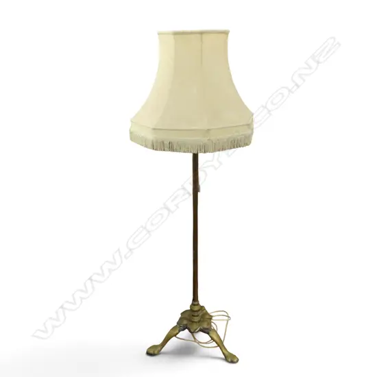 BRASS STANDARD LAMP H.1480mm