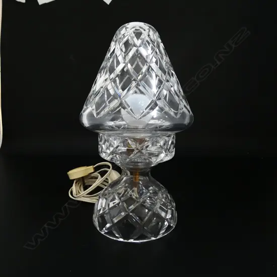 CRYSTAL TABLE LAMP H.270mm