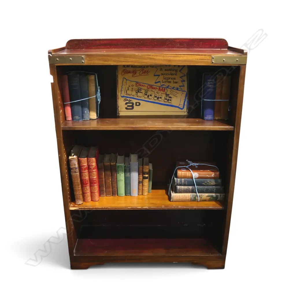 MAHOGANY BOOKCASE 910x315x1275mm Image 1++