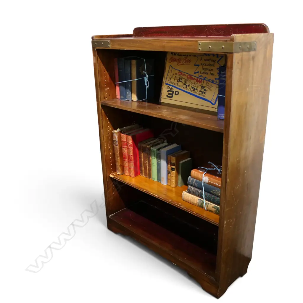 MAHOGANY BOOKCASE 910x315x1275mm Image 1++