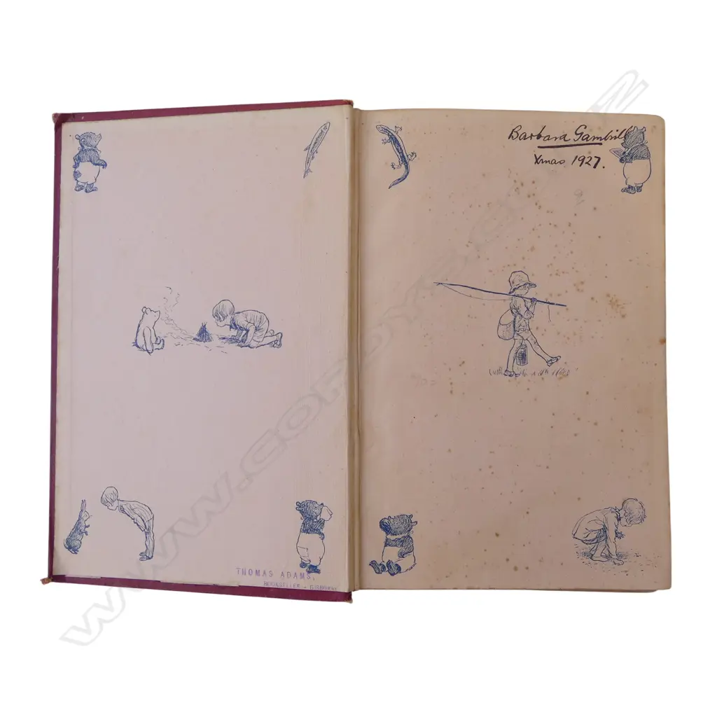 1ST ED. 'NOW WE ARE SIX (1927) A. A. MILNE, METHUEN & Co LONDON Image 1++