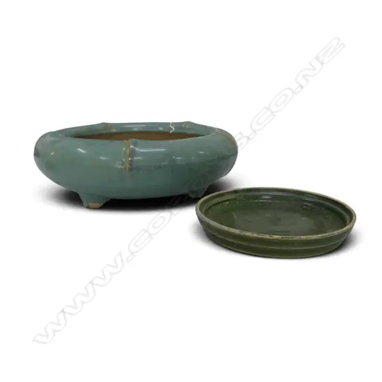 ORIENTAL BONSAI PLANTER 320mm dia, SAUCER