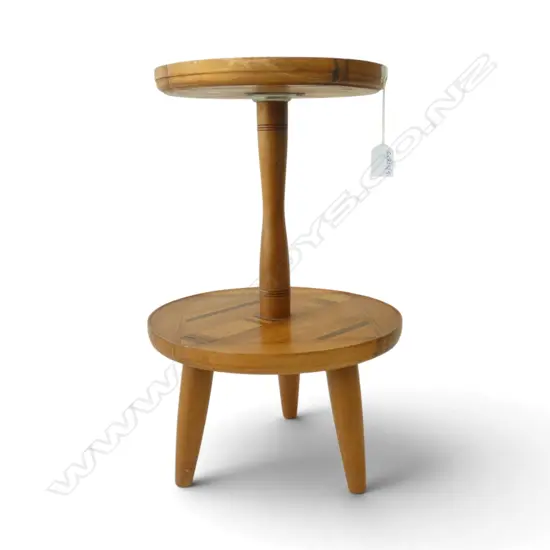 NATIVE TIMBER INLAID TABLE H.470mm