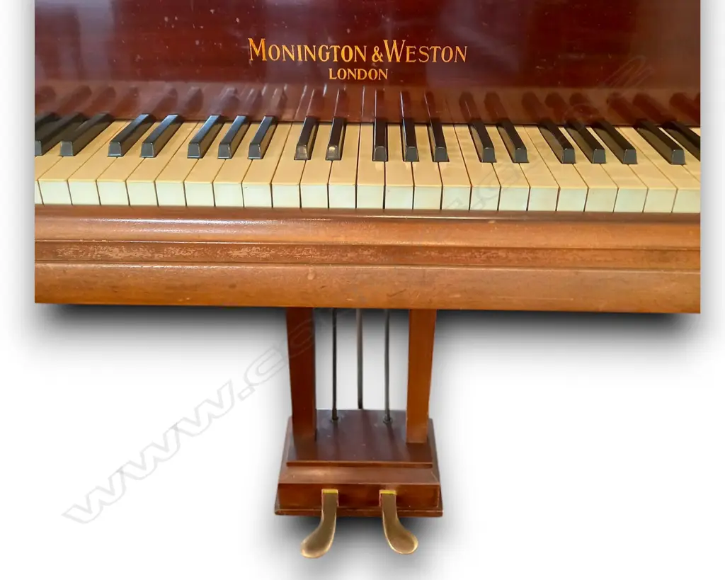 MONINGTON & WESTON GRAND PIANO, NOT ON SITE, COLLECT MT EDEN VILLAGE... Image 1++