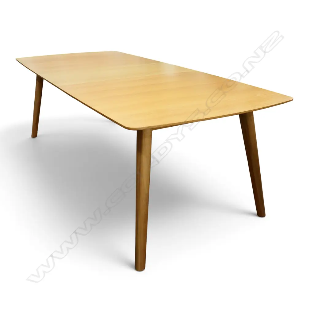 MODERN DINING TABLE w. 1 LEAF 2250x980x735mm Image 1++