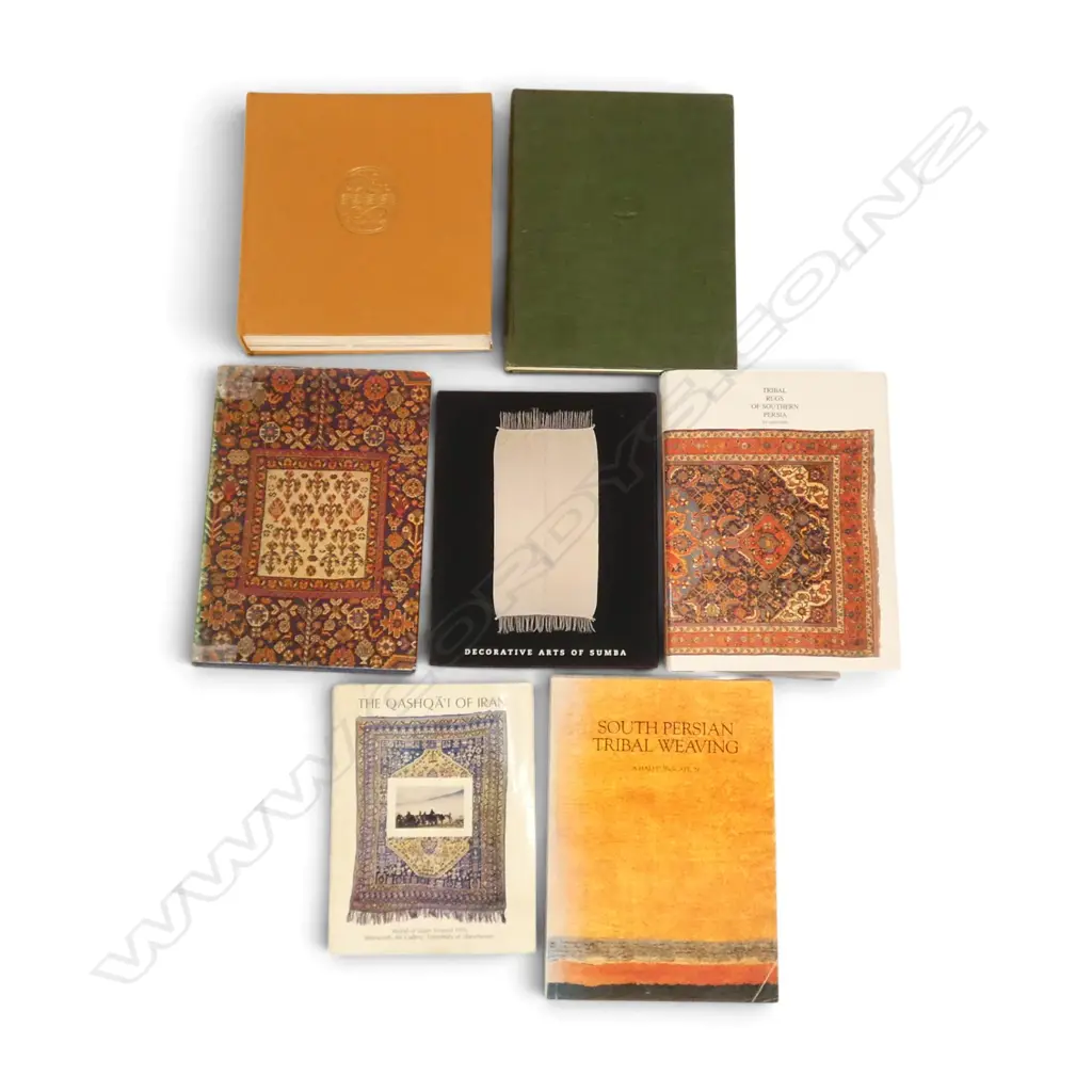 SEVEN PUBLICATIONS - IRANIAN AND PERSIAN CARPETS AND TEXTILES Image 1++