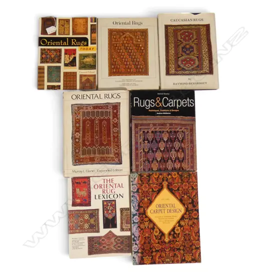 SEVEN PUBLICATIONS - ORIENTAL CARPETS AND RUGS